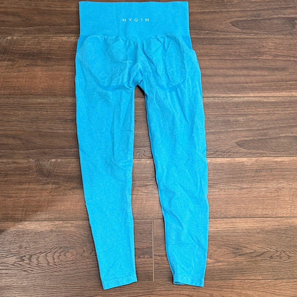 NVGTN Vibrant Blue Active Leggings